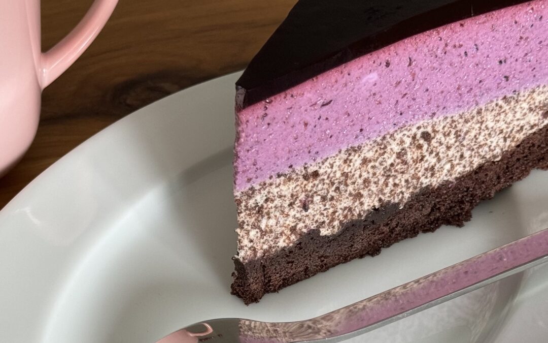 Blaubeerschnitte