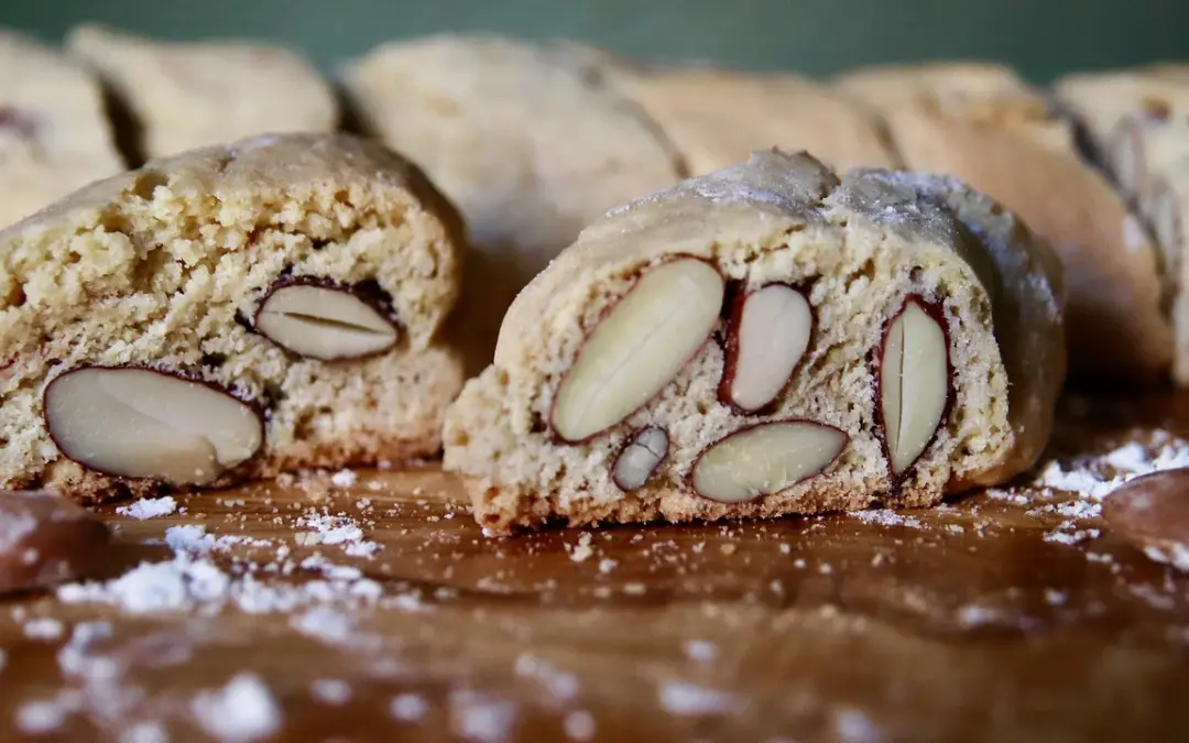 Cantuccini (Toskanische Mandelbiscuits)